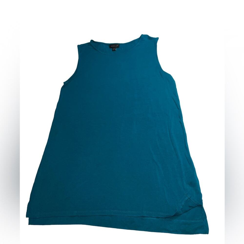 J Jill green sleeveless shirt blouse size small